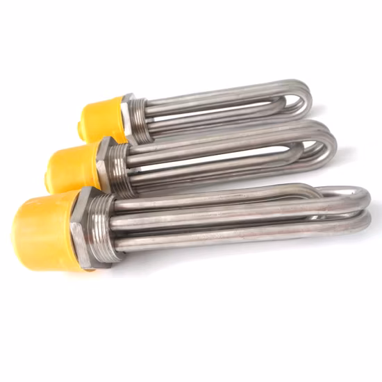 110/220/440V 1kw 2kw 3kw 6kw 9kw 12kw Industrial Electric Flange Tubular Immersion Heater for Water or Oil Heating Element