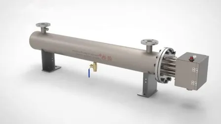 カスタマイズされた防爆インライン電気フランジ浸漬ヒーター